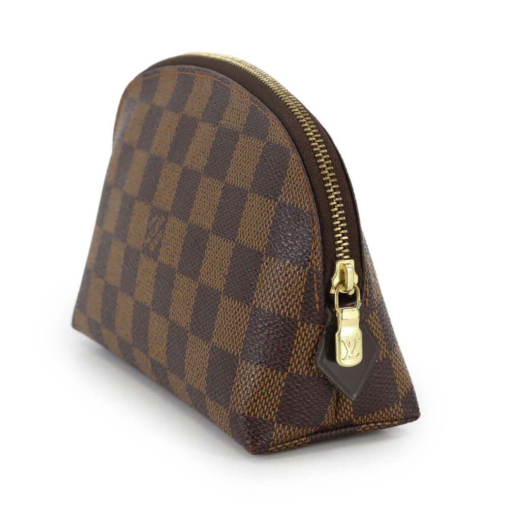 LOUIS VUITTON Brown Damier Pochette Pouch - Picture 3 of 8